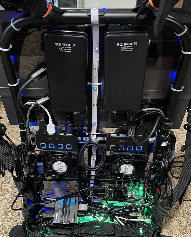Custom backpack build